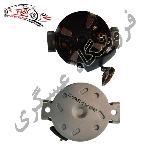 جاذغالی استارت پژو 405 چهار ذغال